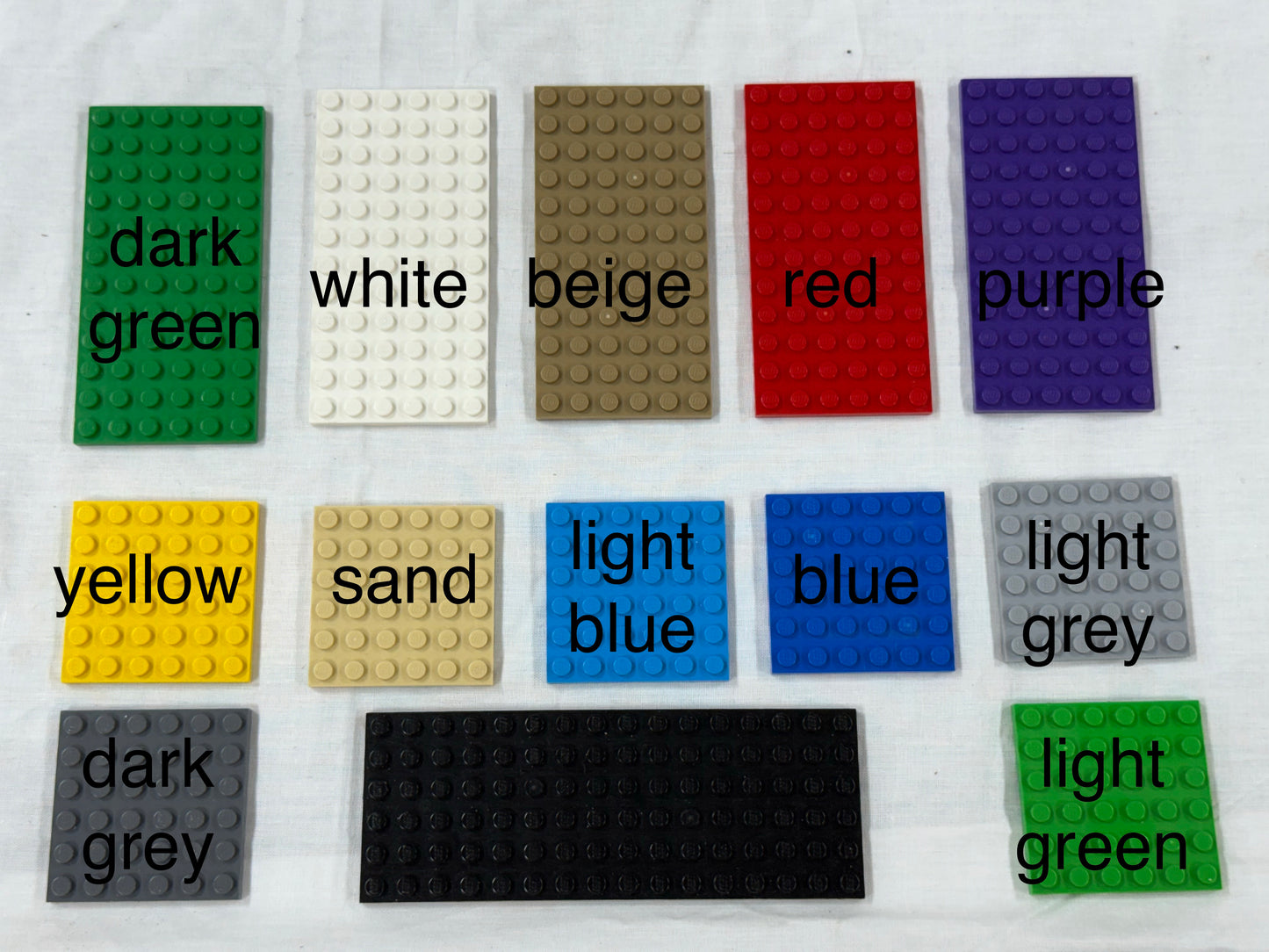 Solid Wood base for model, art, craft and LEGO® figures Model Plinth Base (6x16) W