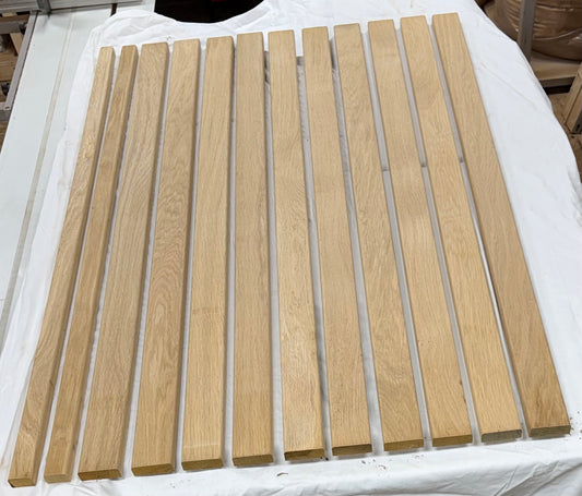 English Oak Garden Bench Slats